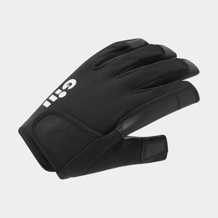 Jachtařské rukavice Gill Championship Long Finger Black, Medium