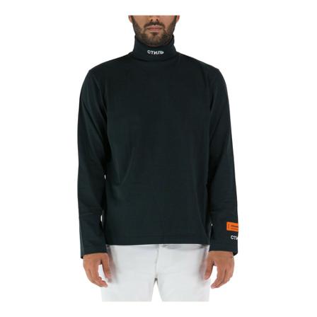 Heron Preston, Long Sleeve T-Shirt Czarny, Mężczyzna, Rozmiar: L
