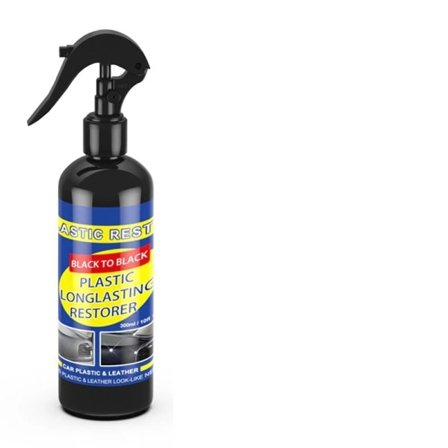 300 ml Bil Plastic Restorer Tilbage To Black Gloss Bil Cleaning Products Plastic Læder Restore Auto Polish