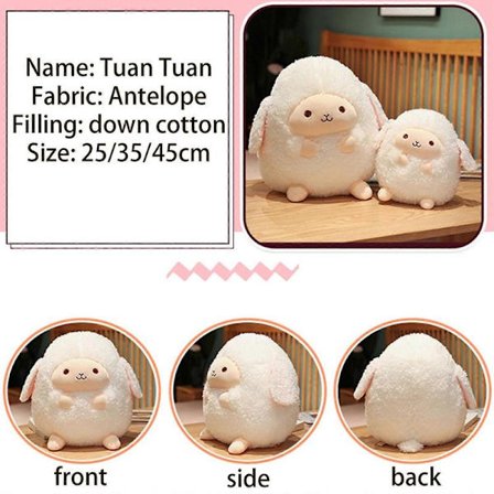 23/30/40 cm Gosedjur Får Mjuk Söt Lamm Plyschdocka Får Leksaker