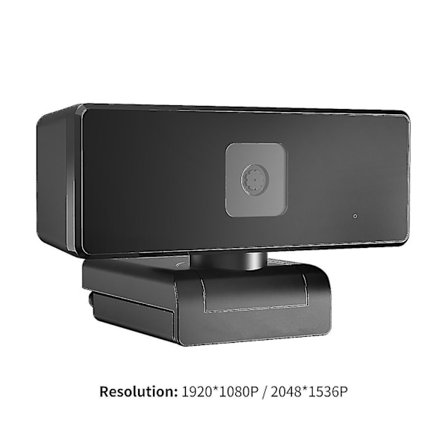 A6 Computer Webcam High-resolution Plug Play Wide Angle 2k 1080p Adjustable Digital Camera For Teleconference