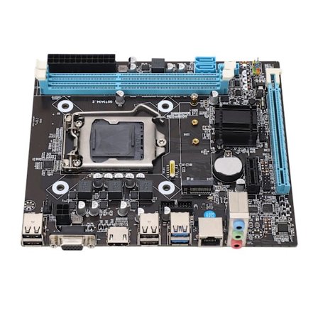 H81 Pelikoneen emolevy LGA 1150 Micro ATX DDR3 Kaksikanavainen M2 NVMe NGFF SATA 6Gb/s PCIe-paikka Intel Corelle