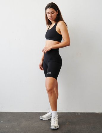 7 DAYS Active Signature Bike Shorts - Black - XS