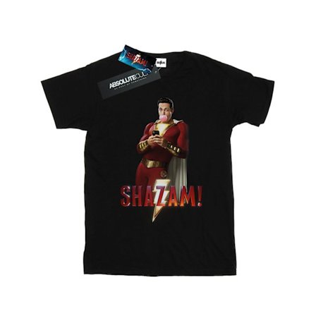 DC Comics Girls Shazam Bubble Gum Bomull T-shirt 5-6 år Svart