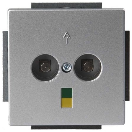 ABB Impressivo Potentiaalintasauspistorasia 2-osainen Alumiini, Kytkimet & pistorasiat