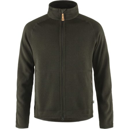 Fjällräven Men's Övik Fleece Zip Sweater Men Mid layer tops Green XS