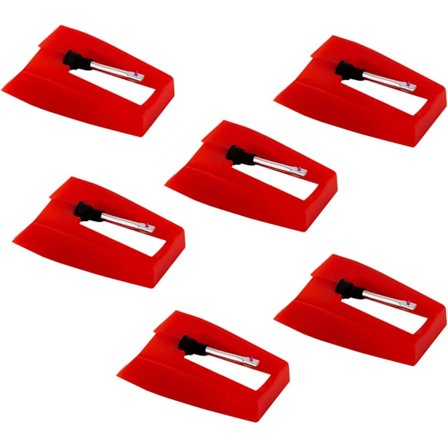6 styli för skivspelare - Turntable Needles Stylus