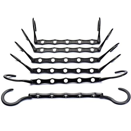 Taikaripustimet, 10 tilaa säästävää koukkua, pystysuora ja vaakasuora monitoiminen