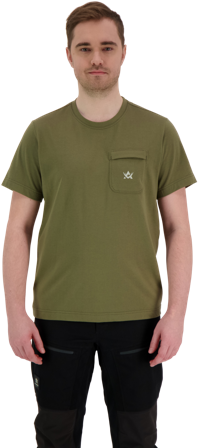Alaska 1795 M's Freedom T-shirt with chest pocket Olive