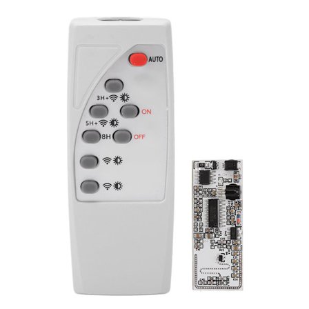 Solcellelys Kretskort Fjernkontroll Sensor Modul Kompatibel med 3.2V 6.4V 3.7V 7.4V Batterier