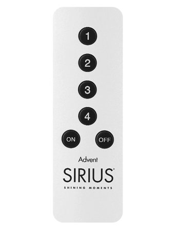 Remote Control Advent White Sirius Home