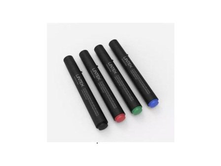 LINTEX Whiteboardpenna 4 färger 4/fp - Lyreco - Kontorsmaterial - Pennor - Whiteboardpennor - Rund spets
