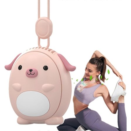 Personlig vifte med snor - Bærbar C-hundevifte | USB-lading utendørs elektrisk