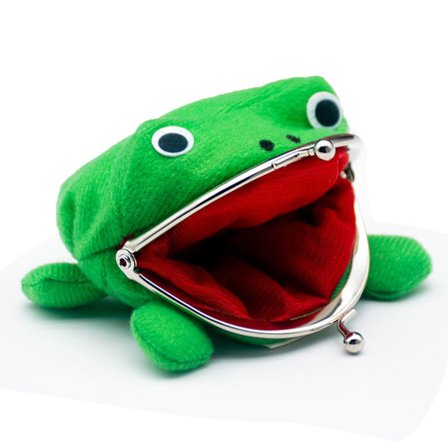 Cartoon-kolikkopussit söpö hieno PP-puuvilla monikäyttöinen plyysi lompakko anime-lompakko matkustamiseen