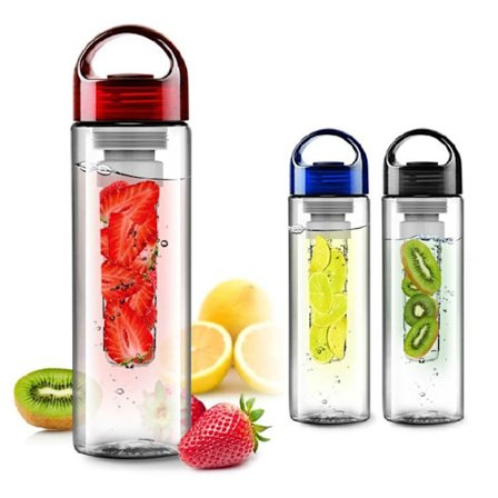 Fruktinfuserare Vattenflaska Plast Vatten Flaska 700ml