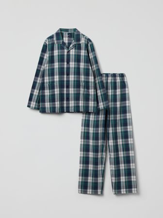 Zweiteiliger Schlafanzug für Erwachsene - XL - kinderbekleidung - blue - Polarn O. Pyret