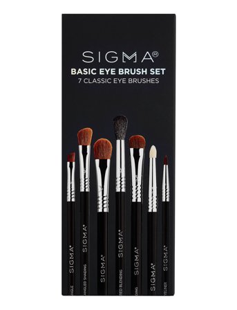 SIGMA Beauty Basic Eye Brush Set - Multi/patterned - 122 g
