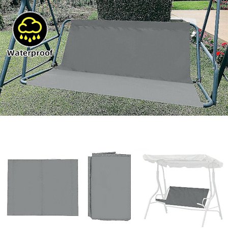 Ny ersättningsdel för Swing Seat Cover Garden Svängbänk/hängmatta 2/3 sits