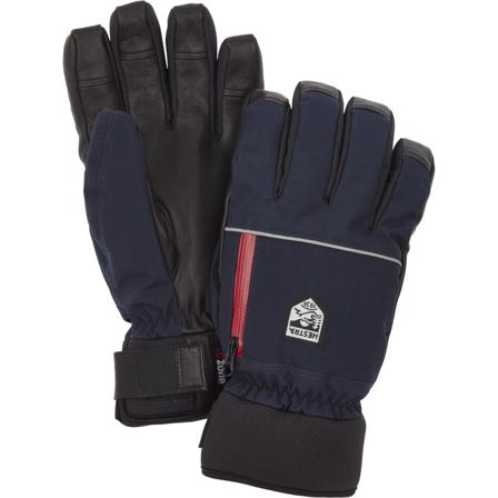 Hestra Czone Pointer Short - 5 Finger Men ski gloves Blue 6