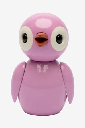 Spring Copenhagen - Dekorasjon i tre Spring Birds 6,5 cm - Rosa - Pynteting - Fra Homeroom