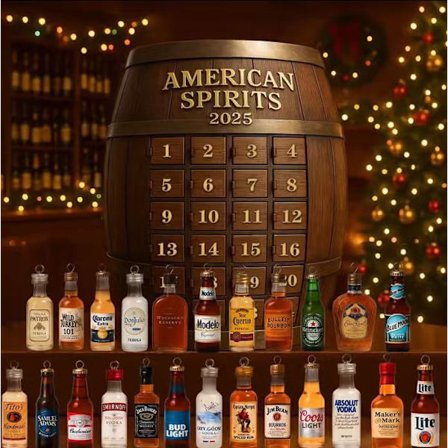 Adventskalender 2025 Blind Box Jule-adventskalender Blind Box Juletræsdekoration Akrylvedhæng