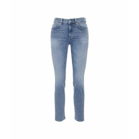 Dondup, Jeans Dp 612 Ds 0229D CG1 21 Blauw, Dames, Maat:W25