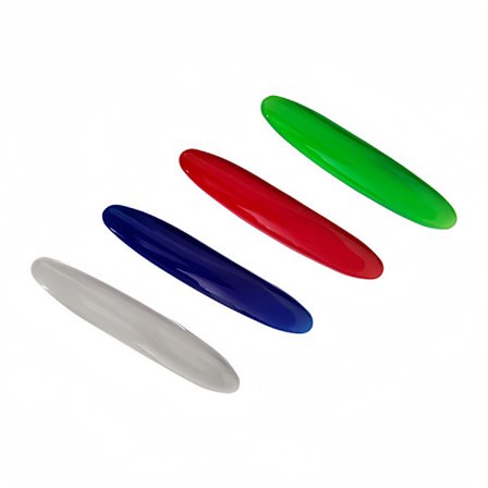 4 stk. Rattleback Rock Trylletrick – Kreativt Spindende Rattleback Legetøj, Videnskabelig Magisk Skibs Gave, PVC Materiale