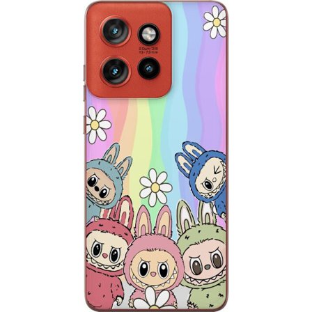 Kompatibel Mobilcover til Motorola Motorola Edge 50 Neo Regnbage