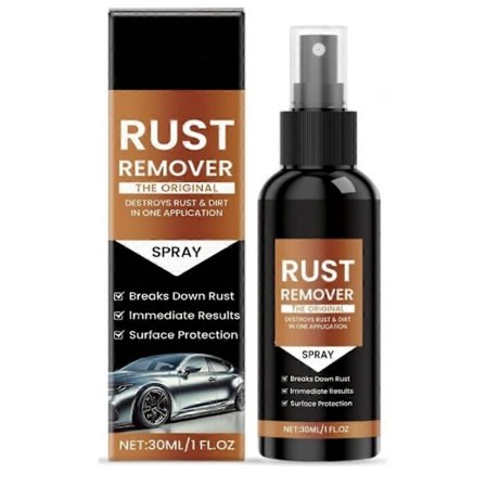 Rustfjernerspray, bilripfjerner, rustfjerner for metall