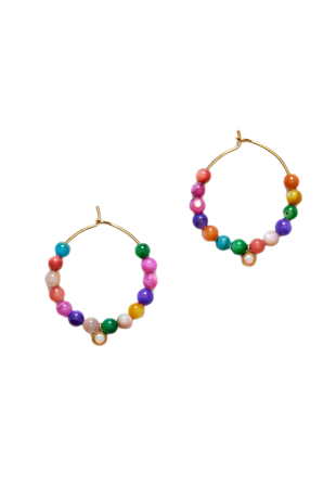 Anni Lu Carnival Hoop Örhängen Dam Guld ONESIZE