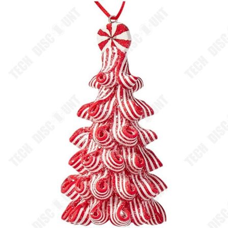 Julepynt - TD - Blød ler vedhæng - PVC - Sliktræ - Indendørs