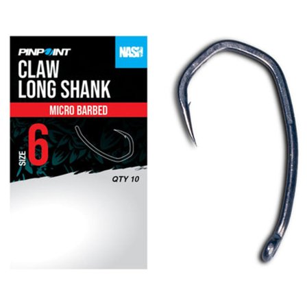 Nash Pinpoint Claw Long Shank - 8