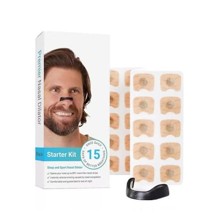 Nesestrips Stopper Snorking Hjelper Puste Lett Sov Godt Anti-snorke Nesestrips