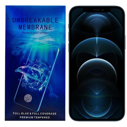 Iphone 12 Mini Skärmskydd Fullskärm - Oförstörbar Membran Transparent