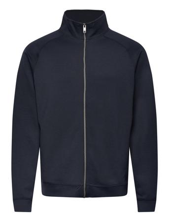 Cfsigurd 0096 Zipthrough Sweatshirt Sweat-shirt Genser Marineblå Casual Friday*Betinget Tilbud