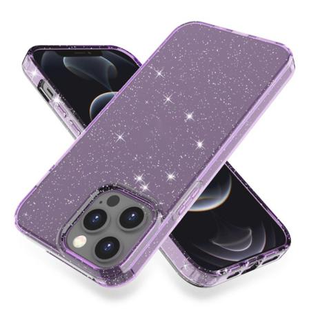Glitter Tpu Iphone 13 Pro Max - Lila Lila