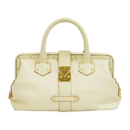Louis Vuitton Vintage, Pre-owned Suhali Bag Wit, Dames, Maat:ONE Size