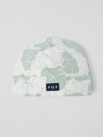 Polarn O. Pyret - Jersey hat bears - 44 - 46 - Childrenswear - green