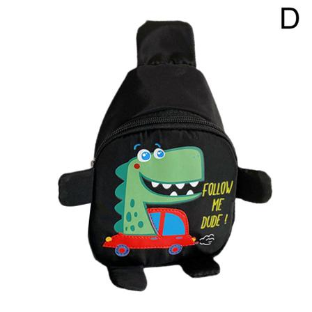 Härlig Bröstaxelväska För Barn Cartoon Dinosaur Boys Kids