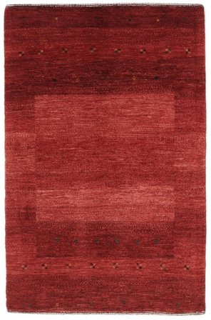 Oriental Loribaft Fine Rug 80X122 Dark Red/Black (Wool, )