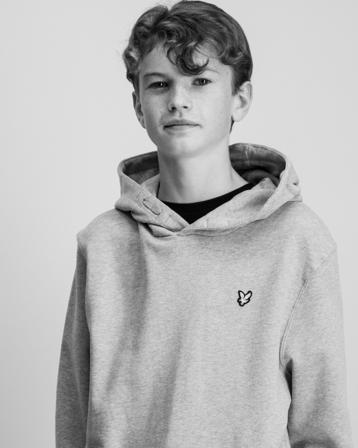 Lyle & Scott CLASSIC OTH HOODY FLEECE Grau Hoodies/Kapuzenpullover Jungen - Kidsbrandstore