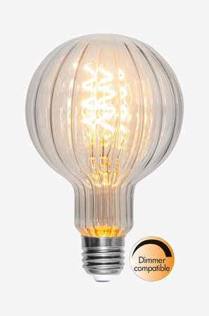 Jotex - LED E27 G95 Line klar Glas - Kjøp E27 hos Jotex