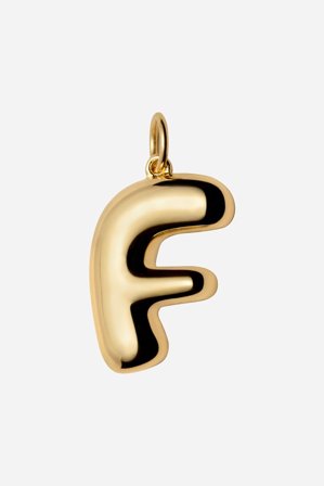 CAMILLA PIHL - The F Charm - Gold SizeOne Size