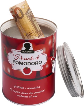 Værdiboks som konservesdåse - Leuchtturm