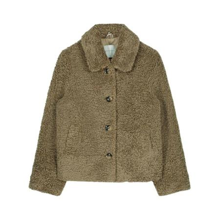 Rino&Pelle Short boxy Jacket , Beige , Dames , Maat: L