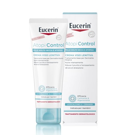Eucerin AtopiControl Crema Viso 50ML - Tratt.viso 24 ore lenitiva