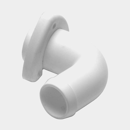 Raccord de sortie Jabsco 37077-1000, 90°, pour tuyau de 1" (25 mm)