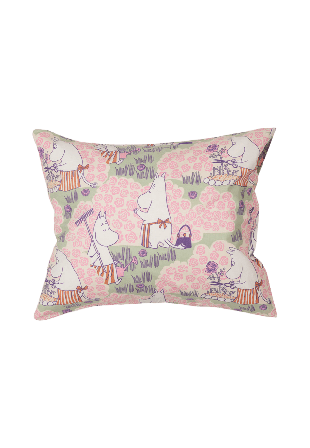 Arabia Mumin örngott 50x60cm Rosenträdgård GOTS Flerfärgad 50x60 cm