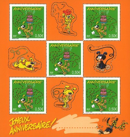 Frankrig - YT nr. 58 - Postfrisk miniark