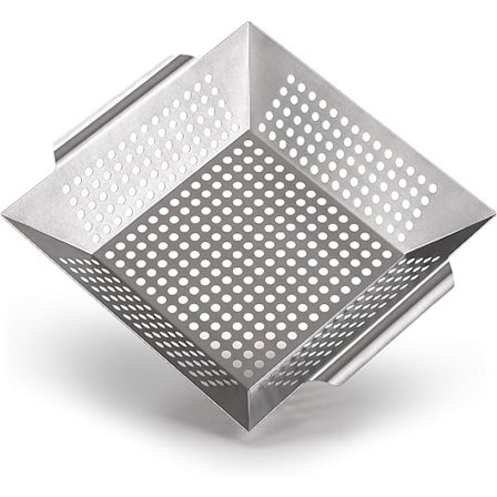 100% rustfritt stål grillskål - perfekt for grilling